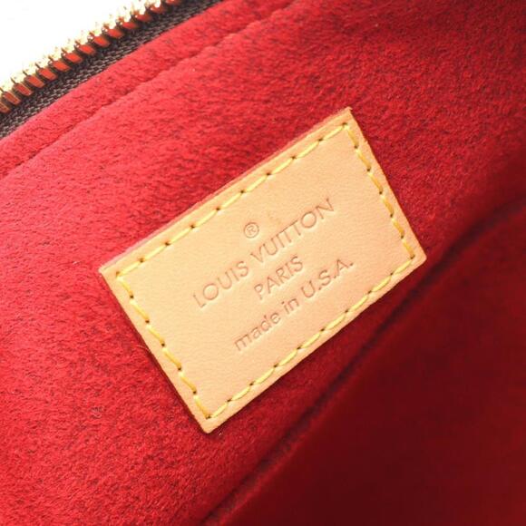 LOUIS VUITTON Brown Monogram Leather Shoulder Bag - Picture 4 of 9